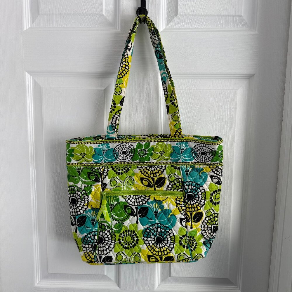 Vera Bradley Limes Up Tote Double Handle